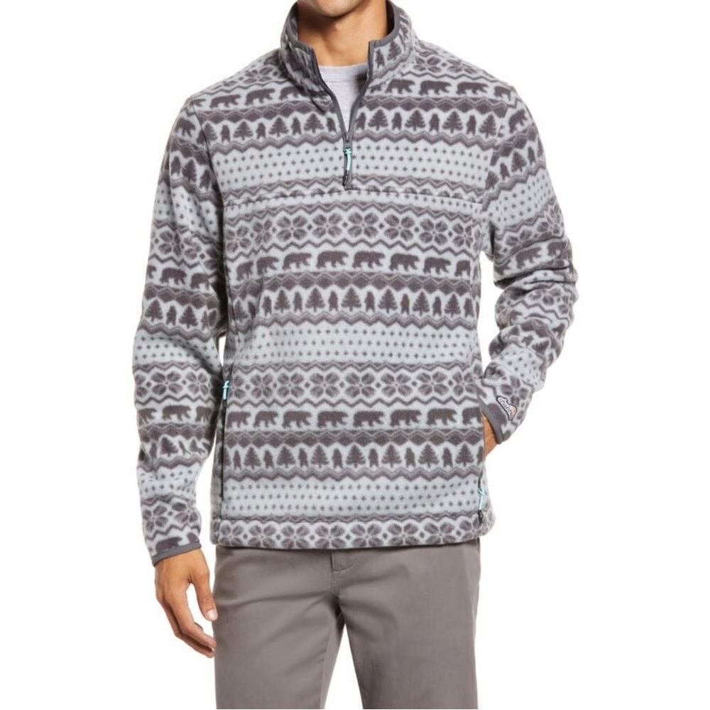 Chubbies Men’s Reversible Fleece Jacket
